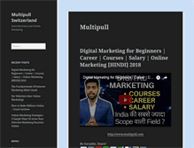 Tablet Screenshot of multipull.com